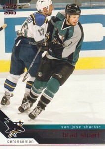 2002-03 Pacific Hockey Red #341 Brad Stuart