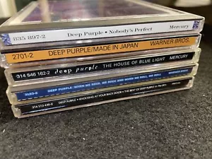 DEEP PURPLE • Nobody’s Perfect Made In Japan The House of Blue Light When We +++ - Picture 1 of 11