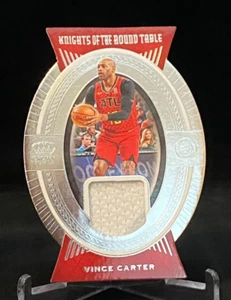 2020-21 Crown Royale Knights of the Round Table Materials #RT-VCA Vince Carter - Picture 1 of 2