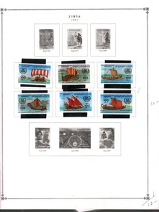 Sammlung, Libyen Teil C Scott Seiten, 1937/1986, Kat 129 $, postfrisch & gebraucht - Bild 1 von 15