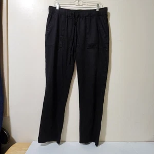 Pantalone jogger uomo Buffalo David Bitton medio 32 nero elastico in vita con cravatta - Foto 1 di 5