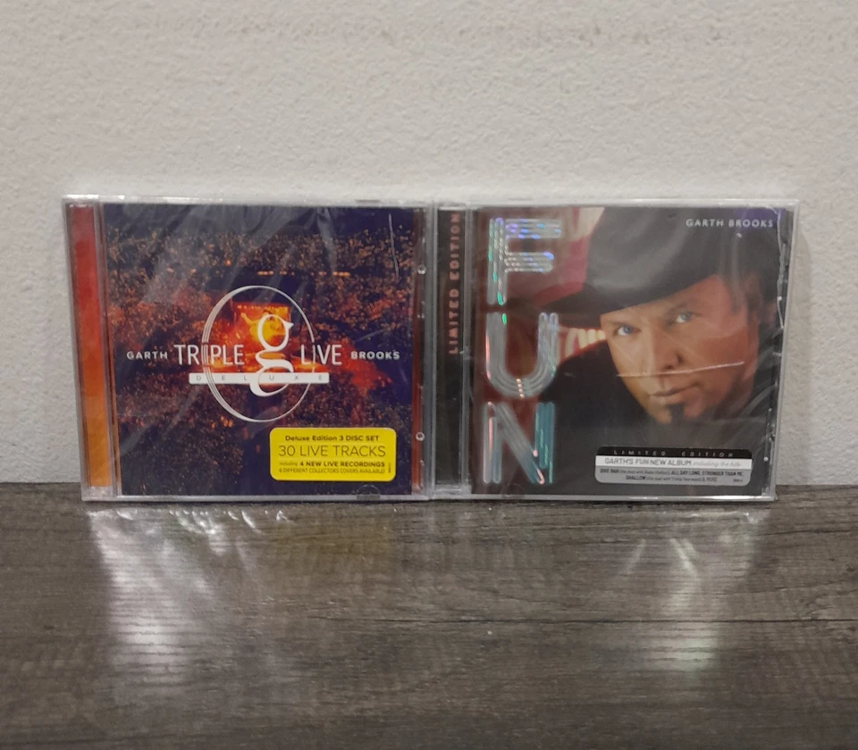 Garth Brooks Triple Live Deluxe 3 CD 2020 Pearl Records