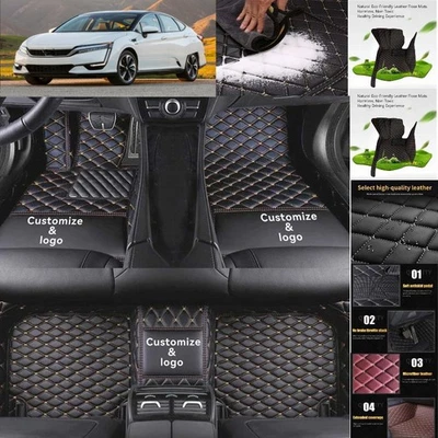 For Honda Clarity Car Floor Mats Luxury Waterproof Liners Carpets Cargo Custom - Imagem 1 de 4