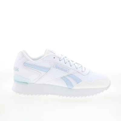 Reebok Glide Ripple Clip Womens White Leather Lifestyle Sneakers Shoes 5 - Image 1 of 4