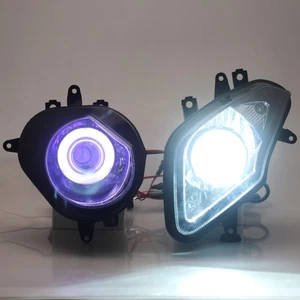 Headlight Assembly Blue Evil Eye Headlamp Projector For BMW S1000RR 2009-14 New - Picture 1 of 14