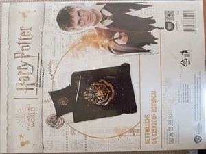 Bettwäsche Harry Potter 135 x 200cm - schwarz - 100% Baumwolle - Bild 1 von 1