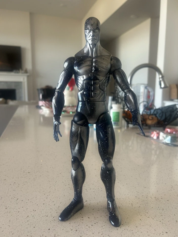 孩之宝漫威传奇图标系列银色冲浪者 12 英寸人偶 2006 — 第 1/4 张图片