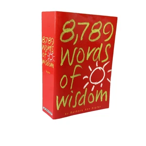 8789 Words of Wisdom Paperback Softback Inspirational Self Help Reflection Book - Picture 1 of 8