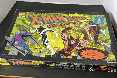 The Uncanny X-Men Alert! Adventure Board Game 1992 Marvel Comics Complete - Image 1 of 4