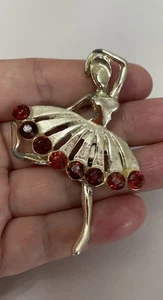 Vintage Ballerina Brooch - Picture 1 of 6