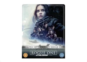 star Wars: Rogue One (12) 2016 4K UHD+BR Limited Ed. Steelbook - Picture 1 of 1