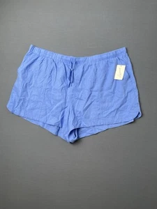 Universal Thread Women’s Blue Tie Front A-Line Midi Shorts Size XXXL 3X - Picture 1 of 12