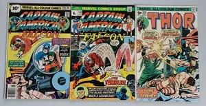 Vintage Marvel Comic Konvolut Thor 235 Capt America & Falcon 169 & 198 - Bild 1 von 22