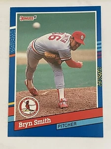 Bryn Smith 1991 Donruss #113a St. Louis Cardinals Baseball - MT - Bild 1 von 2