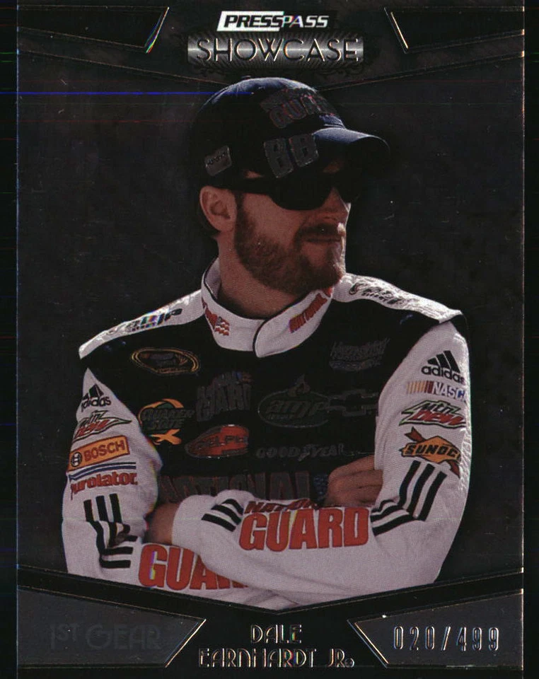 Dale Earnhardt Jr. 2010 Press Pass Showcase #20 /499  Racing Card - Image 1 of 2
