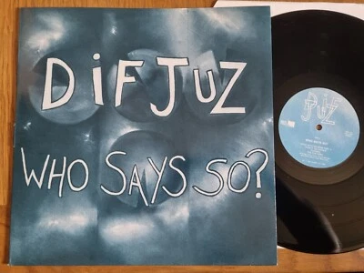 Dif Juz – Who Says So? 1983 Mini LP Red Flame Records Jazz Rock - Image 1 of 4