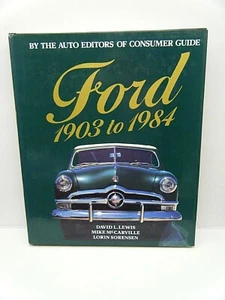 Collectible Vintage Book "Ford  1903 to 1984 by Lewis Carville Sorensen Auto - Picture 1 of 3