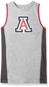 NCAA Arizona Wildcats Youth Fan Gear Tank Shirt Small (8) Heather Grey - Picture 1 of 2