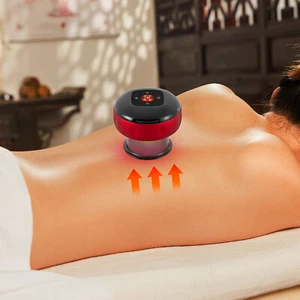 Máquina eléctrica de terapia de ventosas, succión de 12 velocidades, temperatura ajustable - Imagen 1 de 8