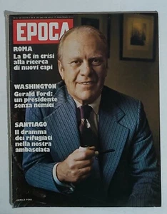 32245 EPOCA 1974 n° 1246 - Gerald Ford - Vittorio Gassman - Imagen 1 de 4