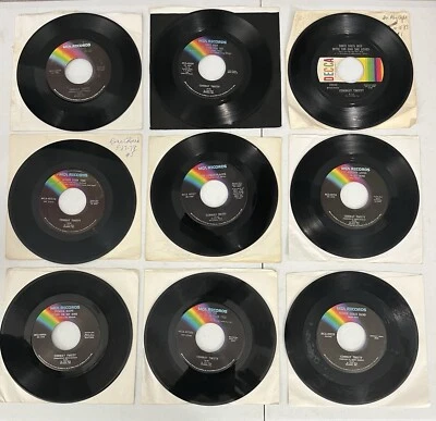 Lot of (9) Conway Twitty 45 RPM Records - Lot Q - Image 1 of 2