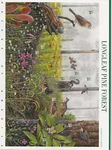 2002 34 cent Long Leaf Pine Forest full Sheet of 10 Scott #3611, Mint NH - Picture 1 of 1