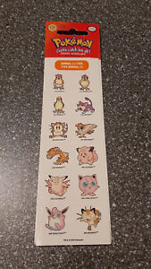 Pokemon Sticker NEU! Set/12 Stück