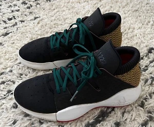 Adidas Men's Pro Vision Black Green Athletic Basketball Sneakers Shoes Size 7.5  - Picture 1 of 9