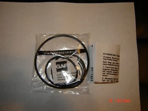 GAF Super 8 Projector Belts, 7 Belt Kit, GAF 2588Z, 2688Z,2788, 2788-Z, Belt Kit - Picture 1 of 1