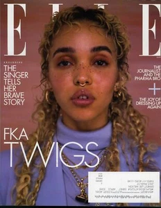 Elle Magazine March 2021 FKA TWIGS - Picture 1 of 1