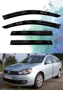 For Volkswagen Golf Variant 2010-2014 Deflector Window Visors Guard Vent Weather - Picture 1 of 5