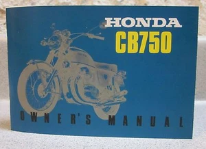 HONDA - CB750 - K2 - Owner's Manual - Look!    - Bild 1 von 11