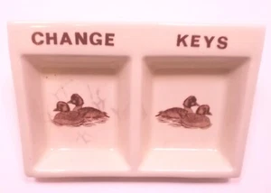 Vintage Kleingeld/Schlüsselanhänger mit Goldeneye Enten 1986 - Bild 1 von 9