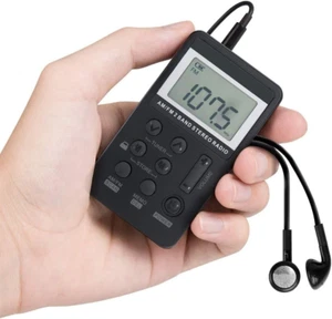 Mini Radio Portatile, Ricevitore Radio AM FM, Walkman, Cuffia Radio Personale - Foto 1 di 12