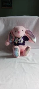 Großer Junge rosa Osterhase Plüsch - Bild 1 von 11