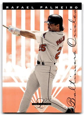 1995 LEAF LIMITED #86 RAFAEL PALMEIRO ORIOLES - Image 1 of 2