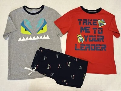 Lote Camisas Pantalones Gymboree Monstruo-politano Monstruo, Talla 14, Usados en Excelente Condición Foto 1 de 4