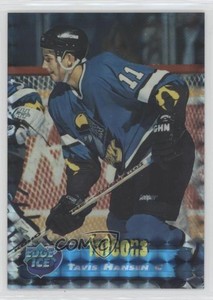 1995-96 Collector's Edge Ice Prism Tavis Hansen #69
