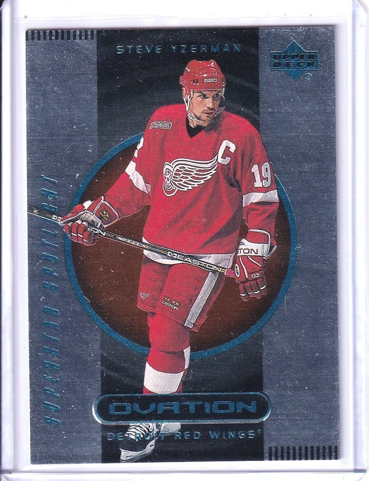 1999-00 Upper Deck Ovation - STEVE YZERMAN - #87 SP - Red Wings - Image 1 of 1