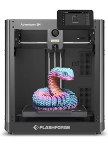 FLASHFORGE Imprimante 3D Adventurer 5M Haute Vitesse 600 mm/s Nivellement Auto WiFi US - Photo 1/6