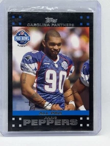 2007 Topps #421 Julius Peppers Carolina Panthers All Pro - Picture 1 of 2