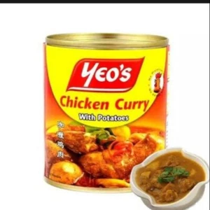 4 Latas X 280g Yeo's Pollo Curry de Malasia Gran Sabor - Imagen 1 de 7