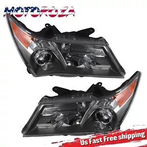 For 2007-2009 Acura MDX Headlights w/o Adaptive HID Headlights Assembly Pair - Picture 1 of 10