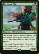 1x DEEPROOT ELITE - Merfolk Warrior - Ixalan - MTG - NM - Magic the Gathering