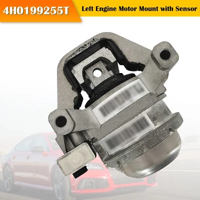 Left Engine Motor Mount + Sensor 4H0199255T Pour 4.0L Audi S6 RS6 S7 RS7 - Photo 1/4