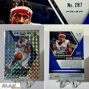 2019-20 Mosaic ALLEN IVERSON Hall of Fame Mosaic Silver - Picture 1 of 3