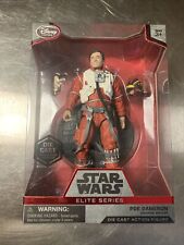 Star Wars Elite Series Poe Dameron Die Cast Disney Store 7  Action Figure