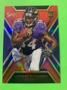 2014 Panini Select Lorenzo Taliaferro Red PRIZM Refractor Rookie Card #d 84/99 - Picture 1 of 2