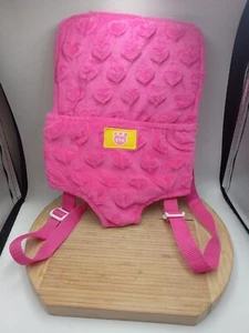 Build a Bear Pink Back Pack Kangaroo Carrying Pouch BaB Accessories New With Tag - Picture 1 of 9