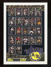 1993 Topps Black Gold AB A/B Exchange Winner Troy Aikman Jerry Rice Michae Irvin